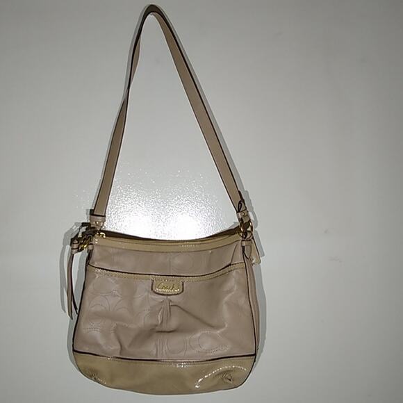 Vintage Coach Leather Signature Perforated Park Elevated D - Picture 1 of 5